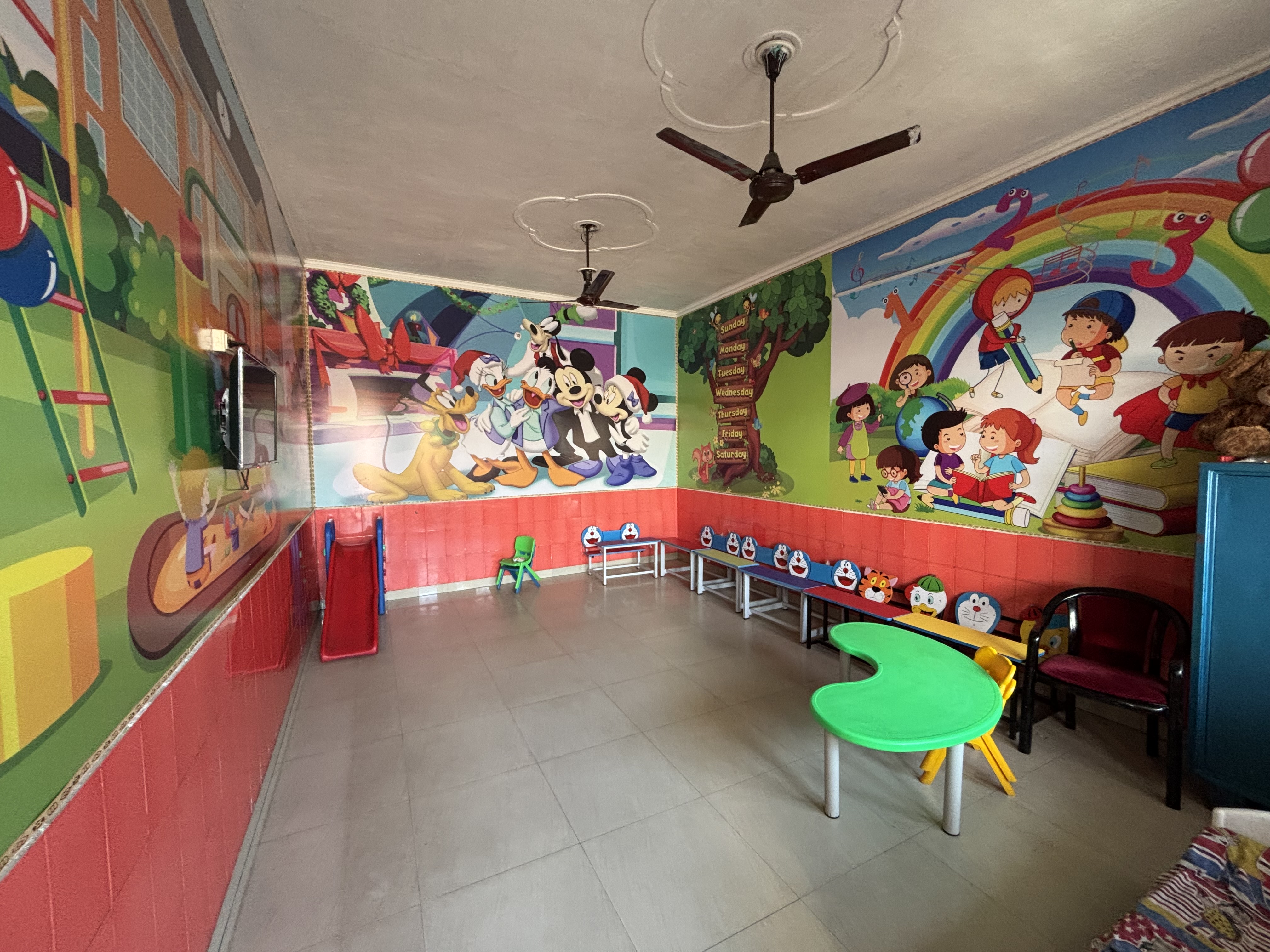 Classroom with students